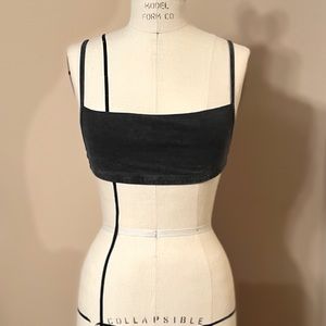 Kikiriki Dolls Kill Grey distressed bralet